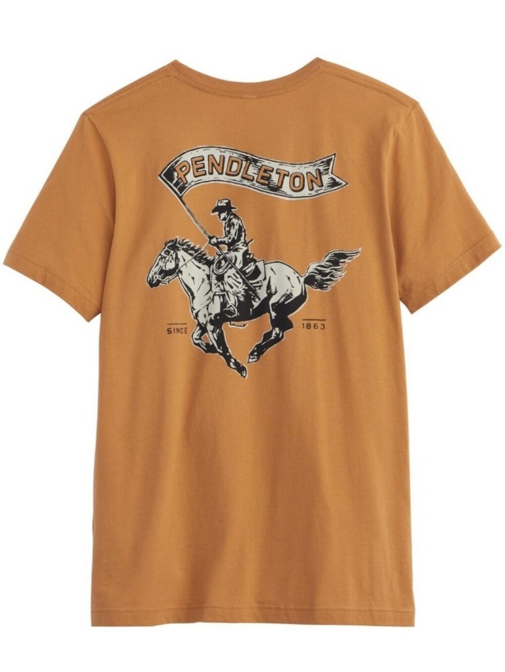 Pendleton Men's Heritage Graphic T-Shirt - Toast, Black. NWT